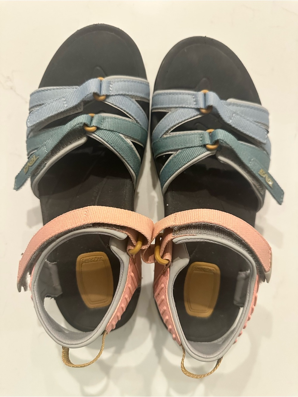 Women's Teva Tirra Light Earth Multi Strappy Comfort Sandals Size 8 $109